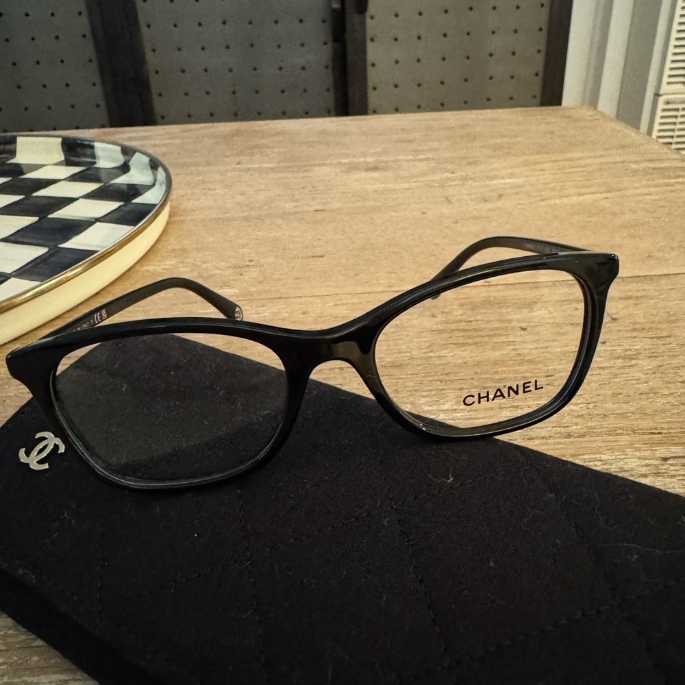 CHANEL Black  Women's Eyeglass Frames - Picture 7 of 7